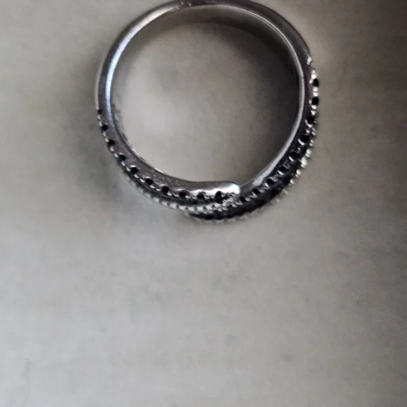 Gabriel&Co. Sapphire Bypass Ring - Picture 6 of 9